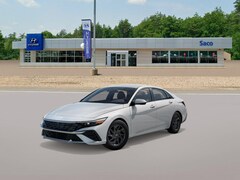 2026 Hyundai Elantra Hybrid Blue Sedan