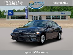 2026 Hyundai Elantra Hybrid Blue Sedan