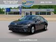 New 2026 Hyundai Elantra Hybrid Blue Sedan