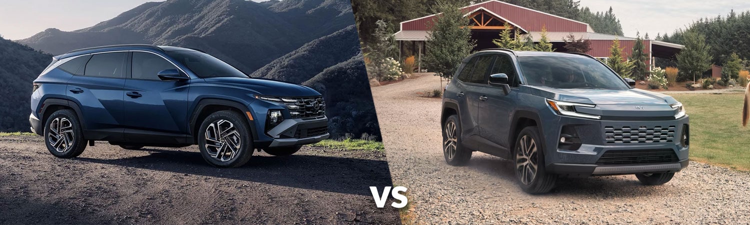 2026 Hyundai Tucson vs. 2026 Toyota RAV4