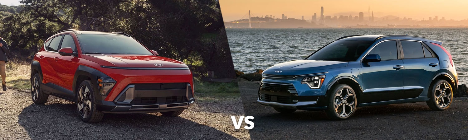 2026 Hyundai Kona vs. 2026 Kia Niro Hybrid
