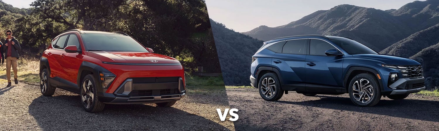 2026 Hyundai Kona vs. 2026 Hyundai Tucson