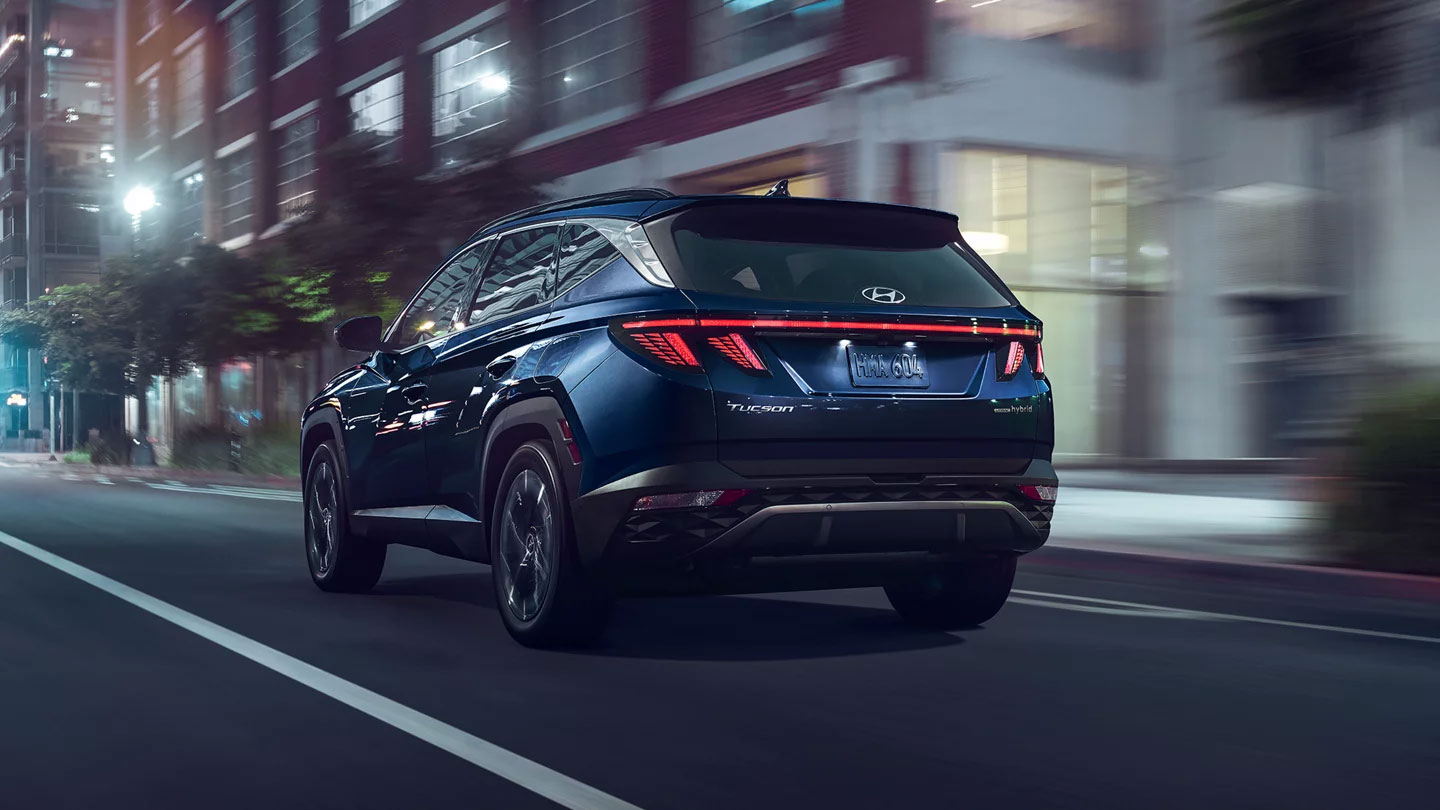 2024 Hyundai Tucson Hybrid back
