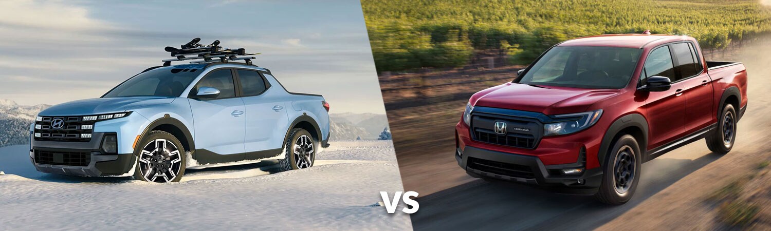 Hyundai Santa Cruz Vs Honda Ridgeline The Ultimate Sporty Truck Showdown