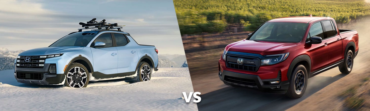 2026 Hyundai Santa Cruz vs. Honda Ridgeline