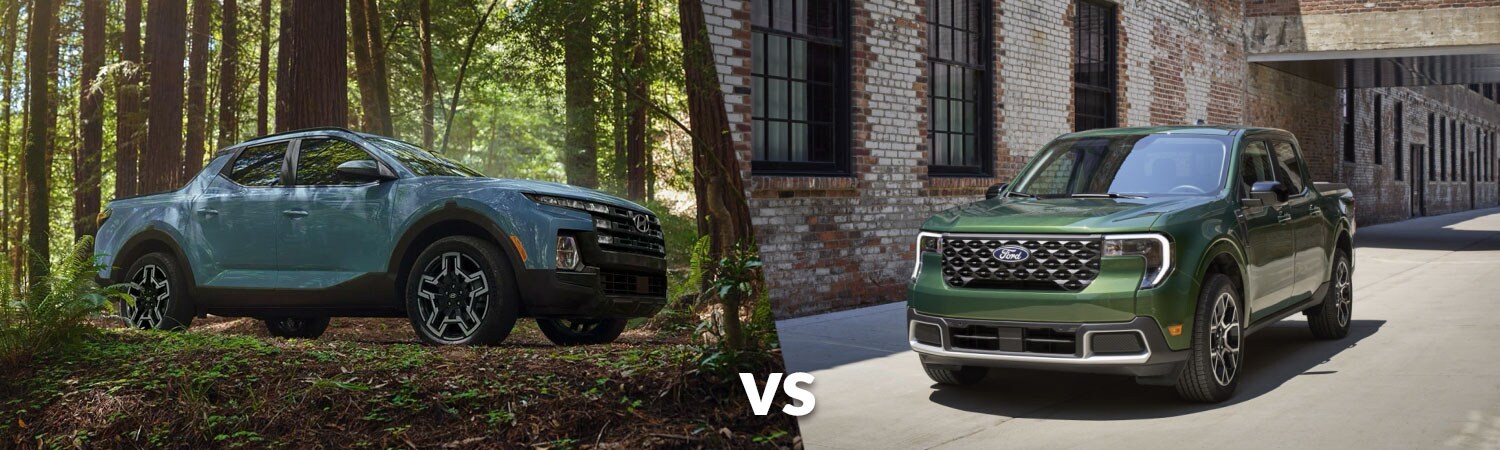 2025 Ford Maverick vs. Hyundai Santa Cruz