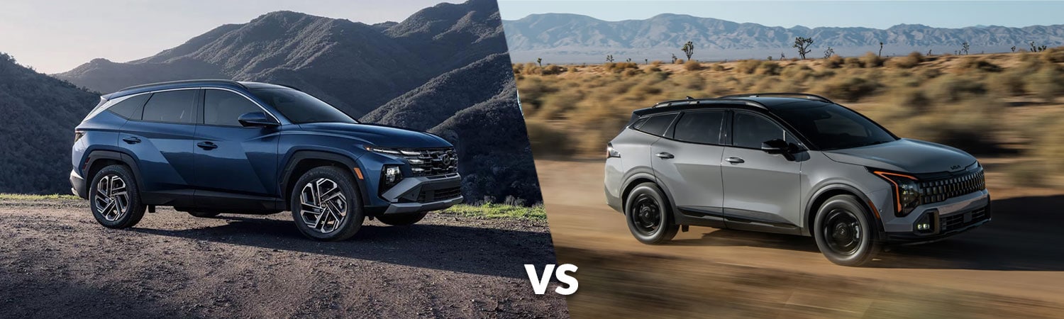 2026 Hyundai Tucson vs. 2026 Kia Sportage
