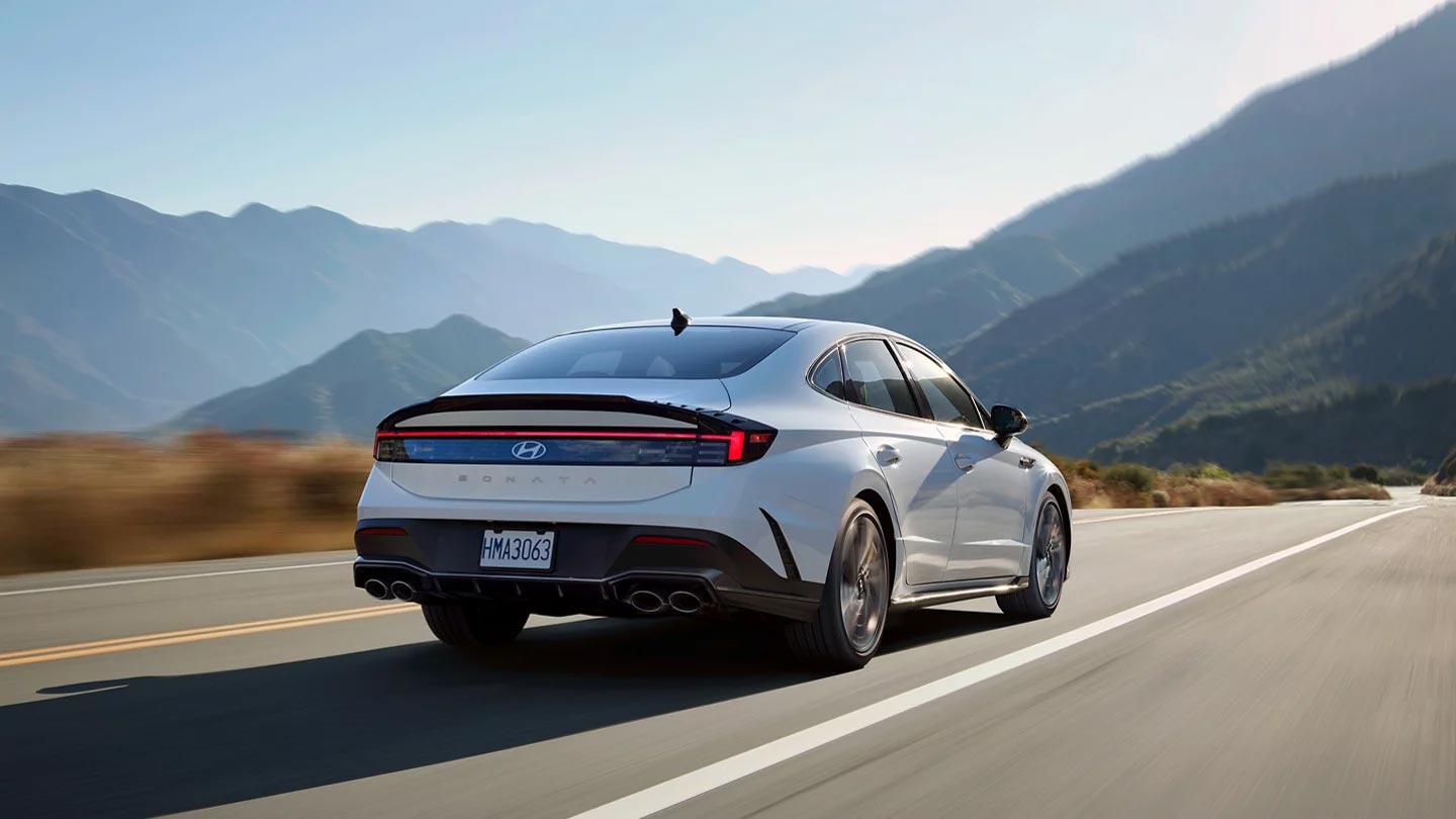 2025 Hyundai Sonata back