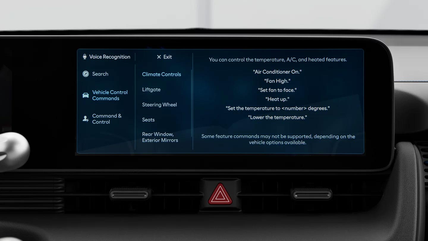 Hyundai Dynamic Voice Recognition