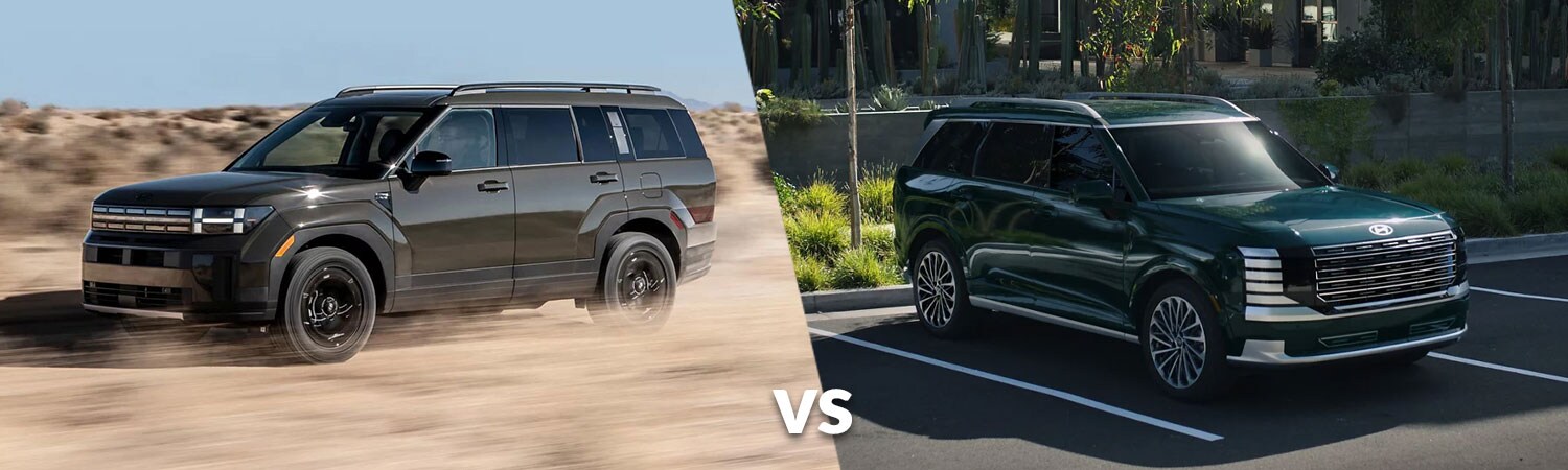 2026 Hyundai Santa Fe vs. 2026 Hyundai Palisade