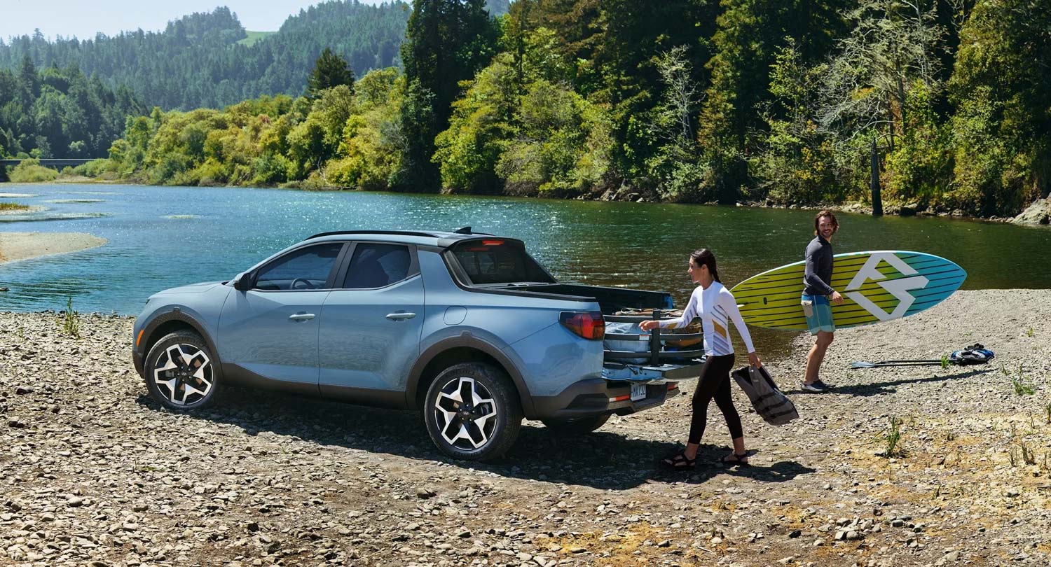 2024 Hyundai Santa Cruz back