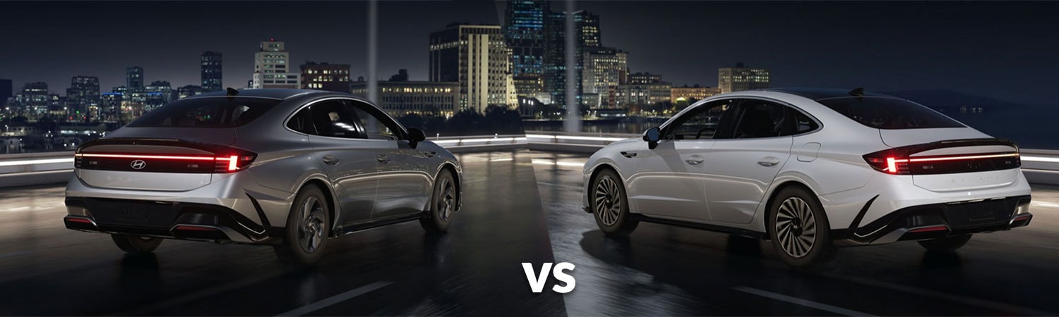 2026 Hyundai Sonata SE vs. SEL back
