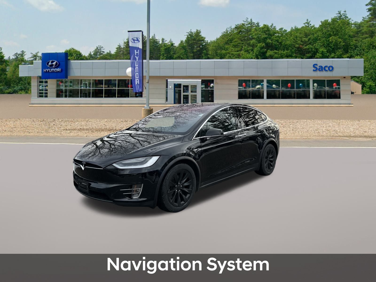 Used 2018 Tesla Model X 75D with VIN 5YJXCAE25JF142059 for sale in Saco, ME