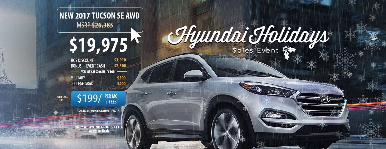 Seattle Hyundai of Seattle New 20172018 & Used Hyundai Cars