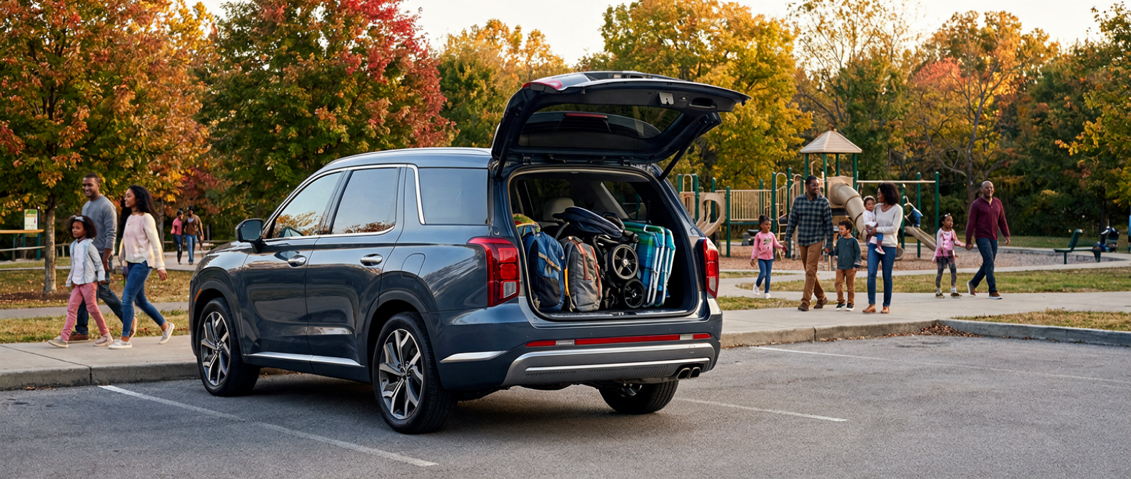 2026 Hyundai Palisade loaded for a weekend trip in the Hickory Hollow area of Southeast Nashville