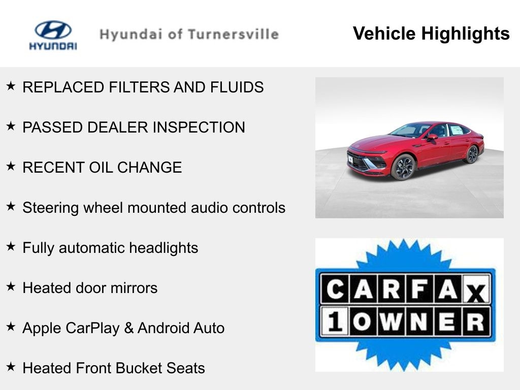 Certified 2024 Hyundai Sonata SEL Sedan