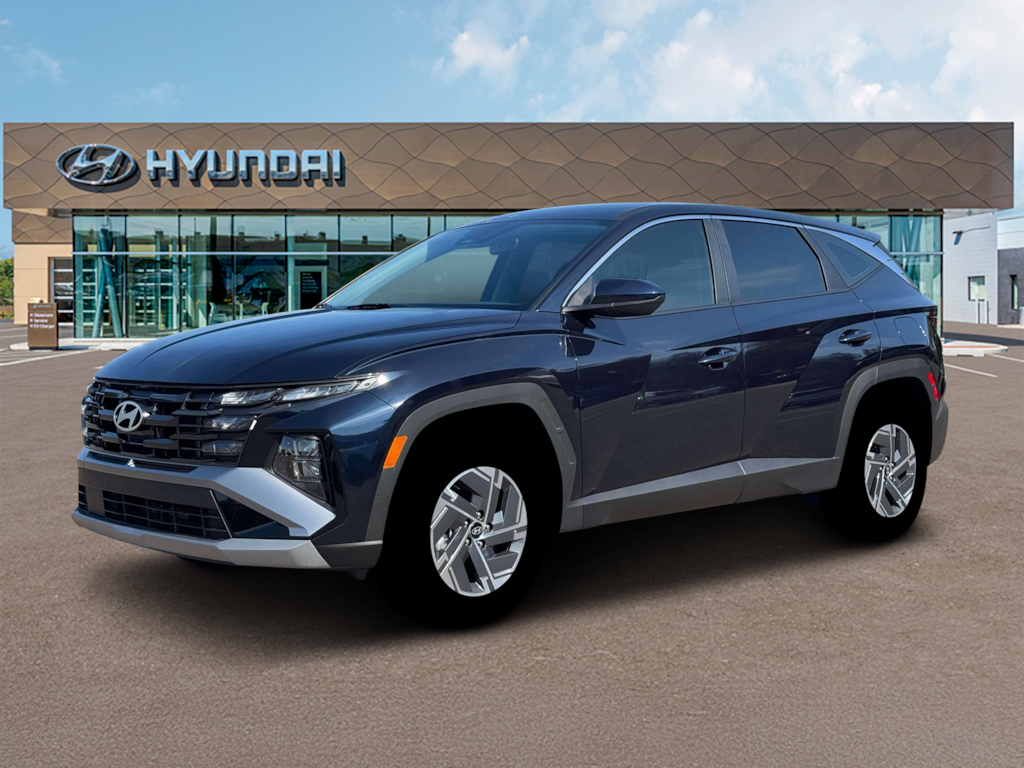 New 2026 Hyundai Tucson Hybrid Blue SUV