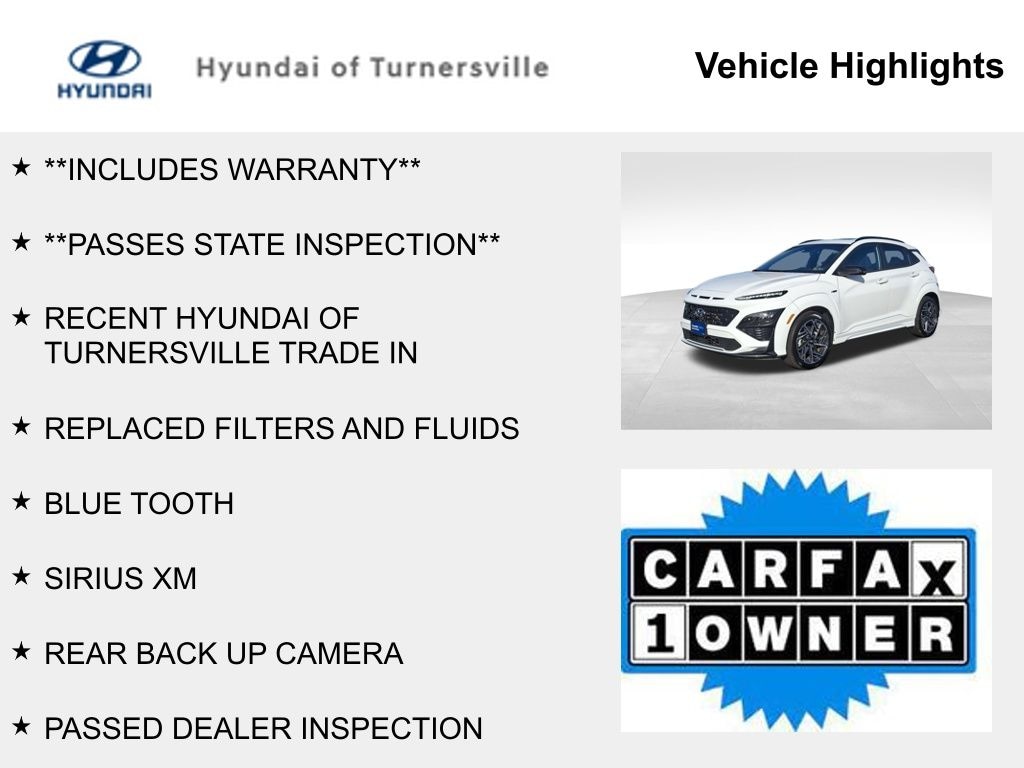 Certified 2022 Hyundai Kona N Line SUV