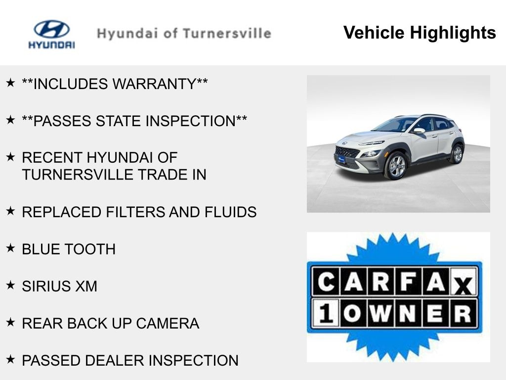 Certified 2023 Hyundai Kona SEL SUV