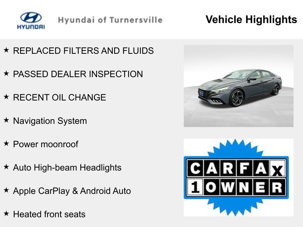 Certified 2023 Hyundai Elantra N Line Sedan