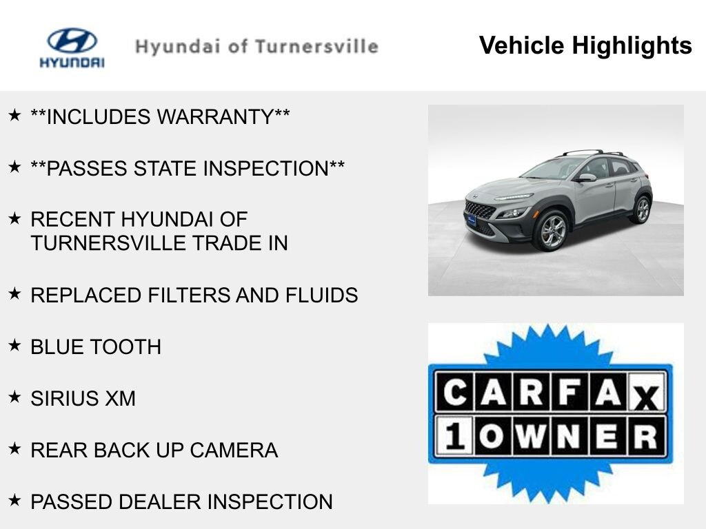 Certified 2023 Hyundai Kona SEL SUV