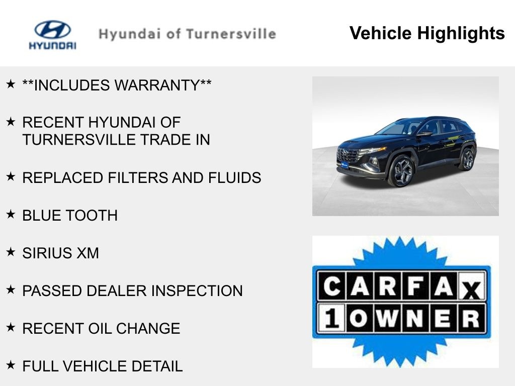Certified 2022 Hyundai Tucson Hybrid SEL Convenience SUV