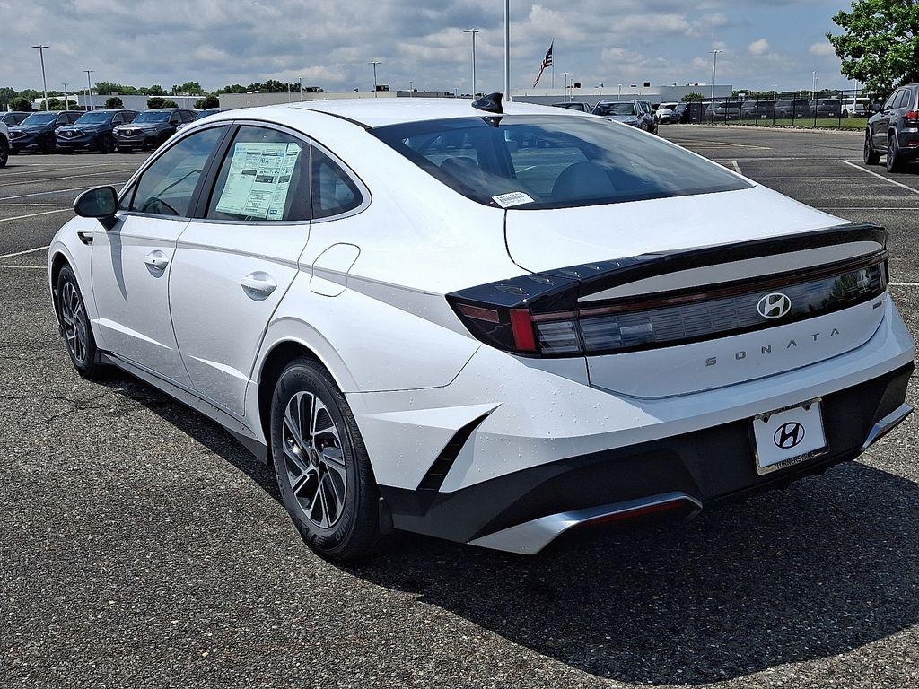 New 2026 Hyundai Sonata Hybrid Blue Sedan