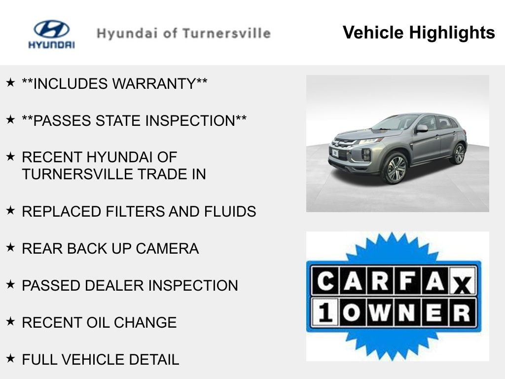 Used 2023 Mitsubishi Outlander Sport 2.0 ES SUV