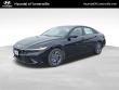 New 2026 Hyundai Elantra Hybrid Blue Sedan