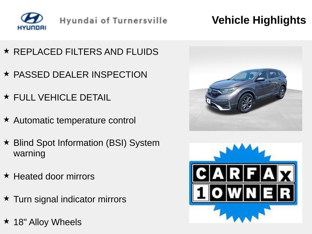 Used 2020 Honda CR-V EX AWD SUV