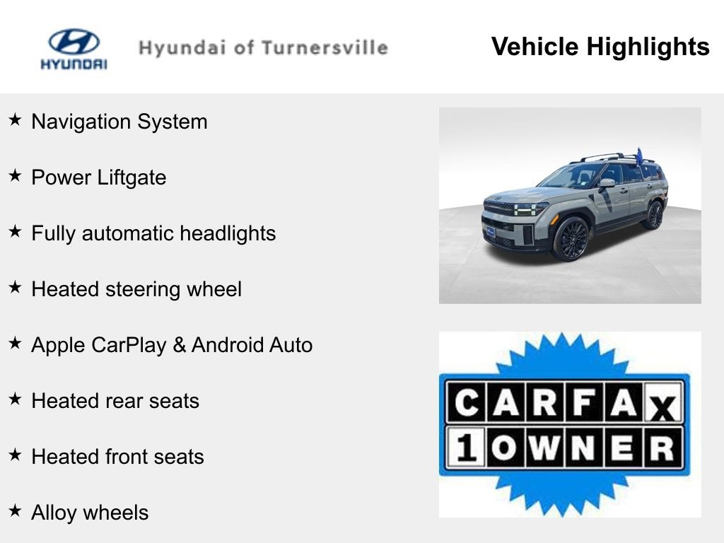 Certified 2025 Hyundai Santa Fe Calligraphy SUV