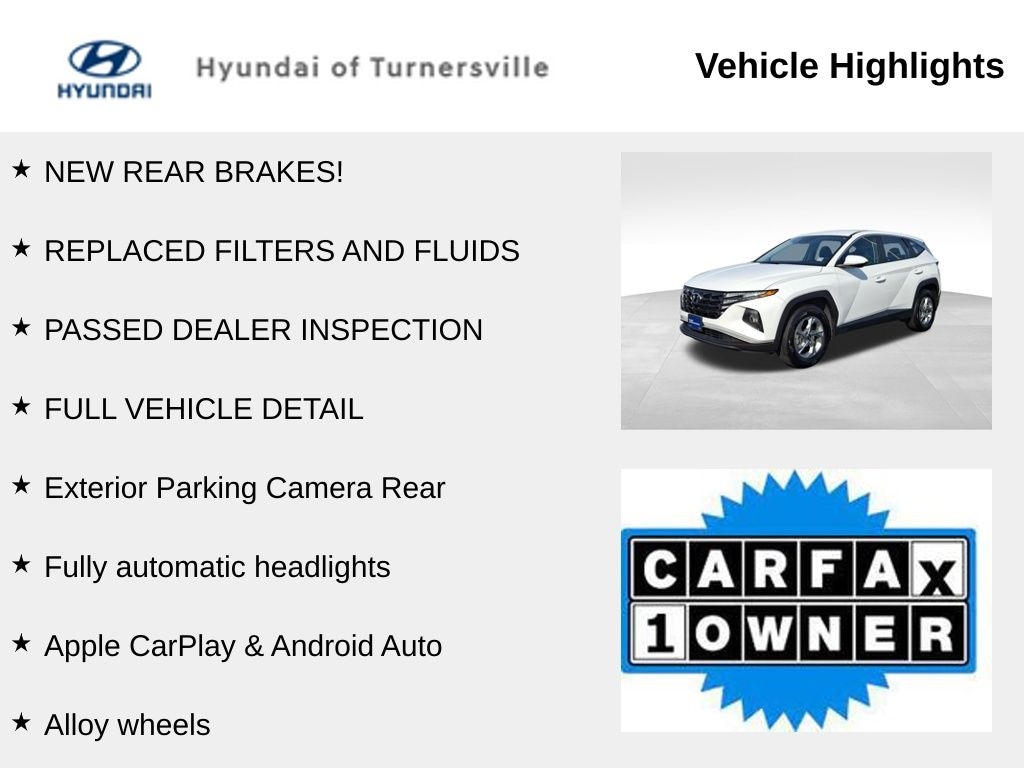 Certified 2024 Hyundai Tucson SE SUV