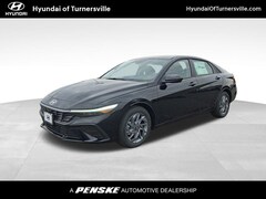 2026 Hyundai Elantra Hybrid Blue Sedan