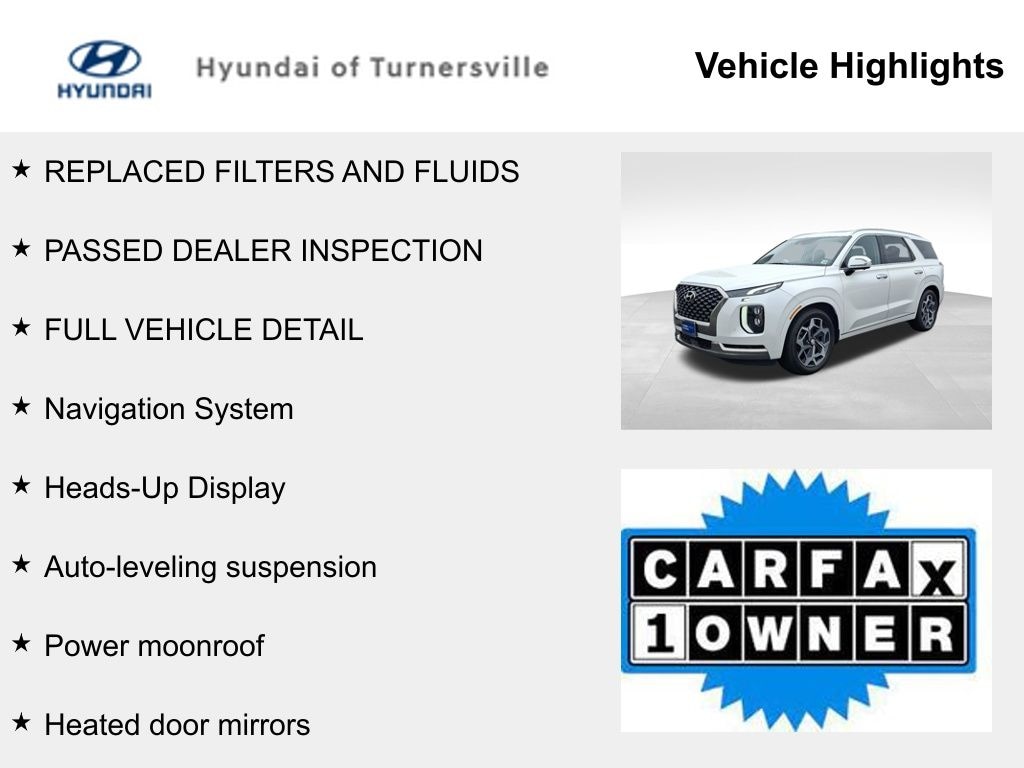 Used 2022 Hyundai Palisade Calligraphy SUV