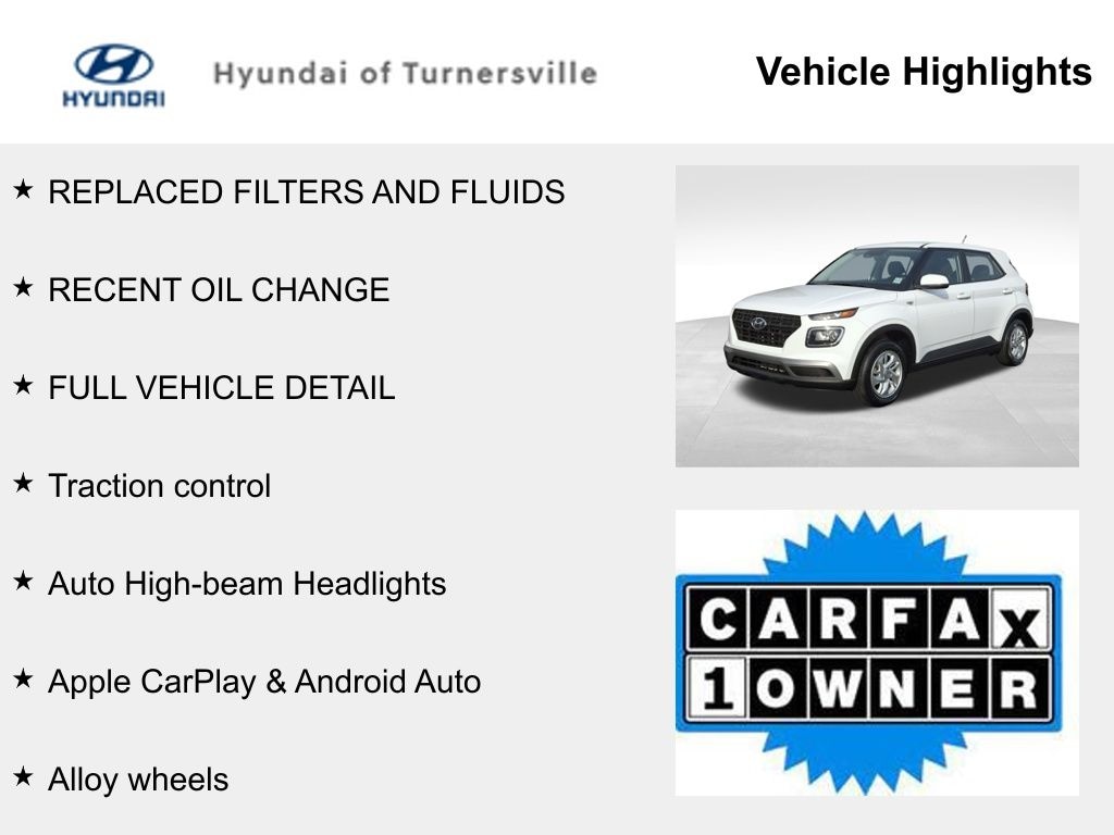 Certified 2023 Hyundai Venue SE SUV