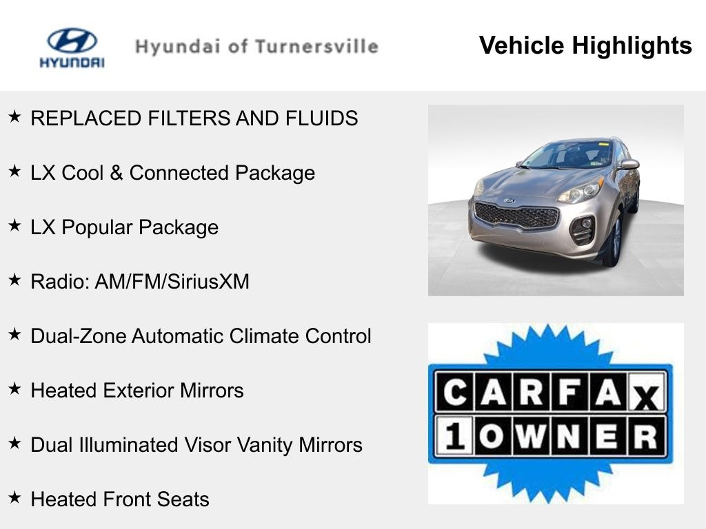 Used 2017 Kia Sportage LX SUV