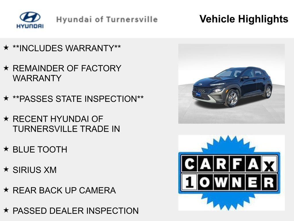 Certified 2023 Hyundai Kona SEL SUV