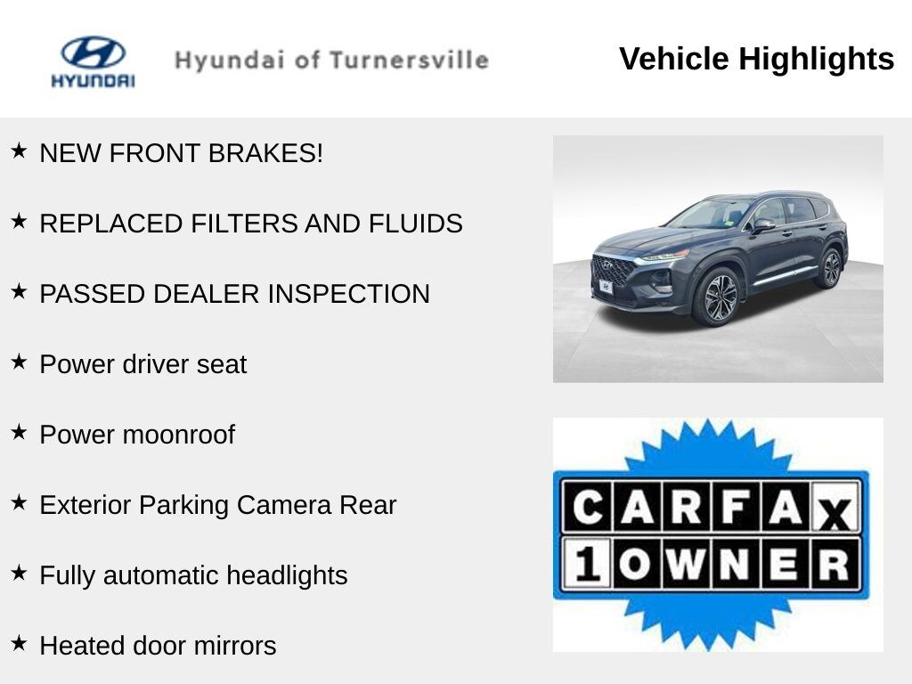 Used 2020 Hyundai Santa Fe SEL 2.0T SUV