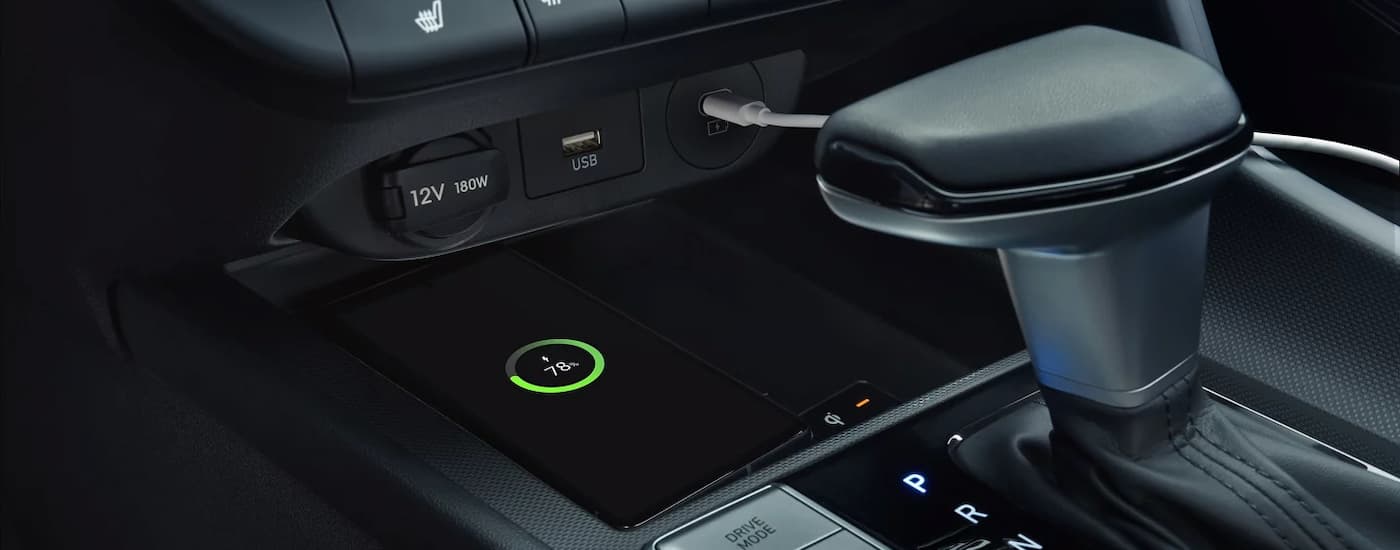 Shifter in a 2025 Hyundai Elantra