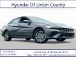 New 2025 Hyundai Elantra Hybrid Blue Sedan