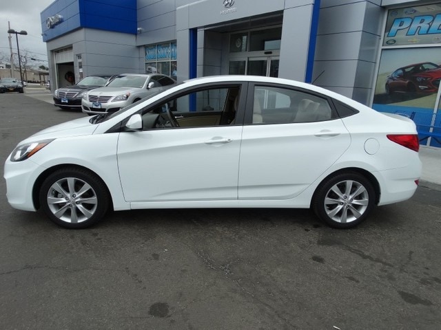 Certified 2012 Hyundai Accent GLS with VIN KMHCU4AEXCU070164 for sale in Hicksville, NY
