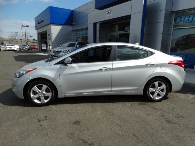 Certified 2012 Hyundai Elantra Limited with VIN 5NPDH4AE9CH082524 for sale in Hicksville, NY