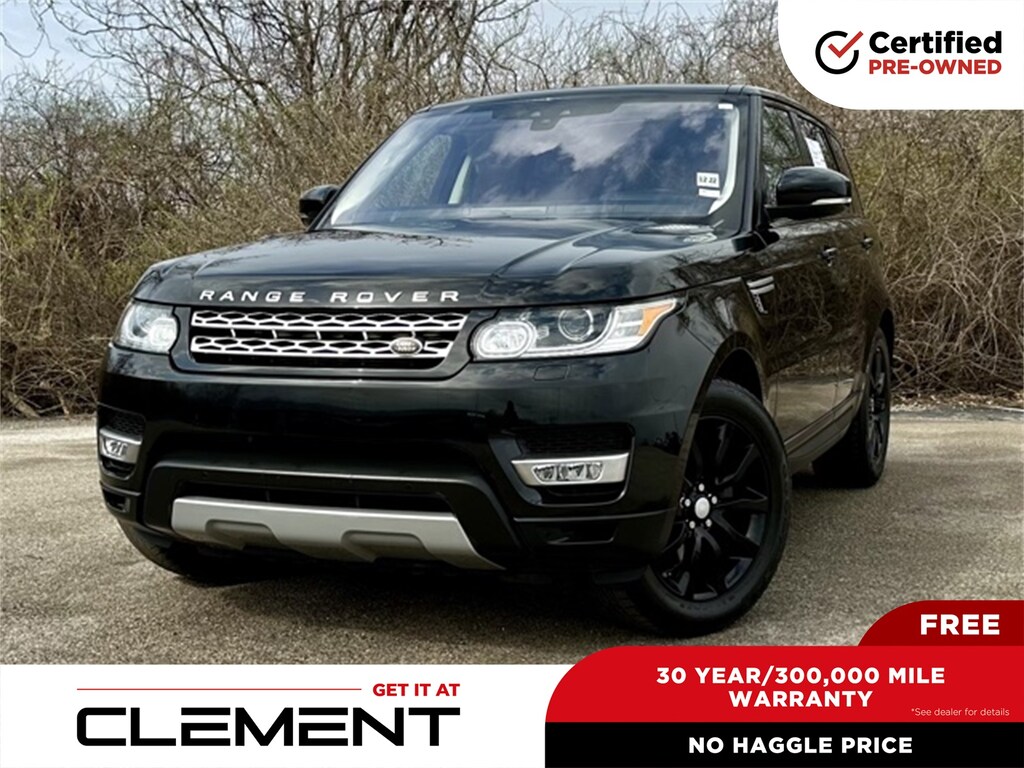 Certified 2017 Land Rover Range Rover Sport 3.0L V6 Supercharged HSE SUV