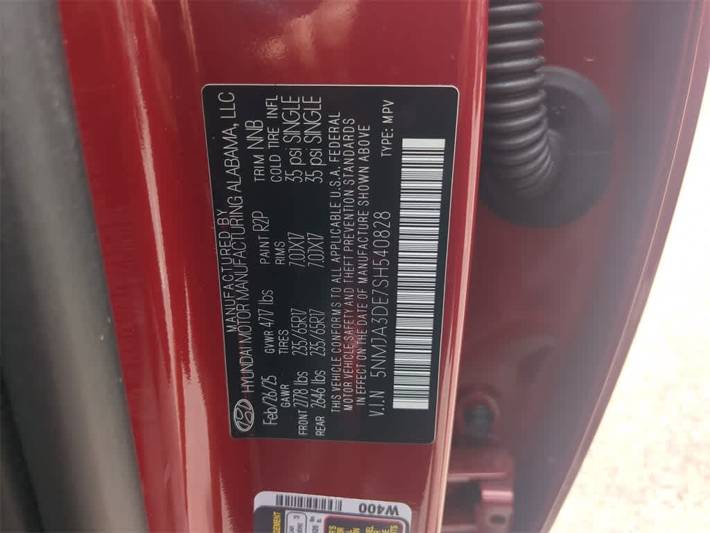 2025 Hyundai Tucson SE 5