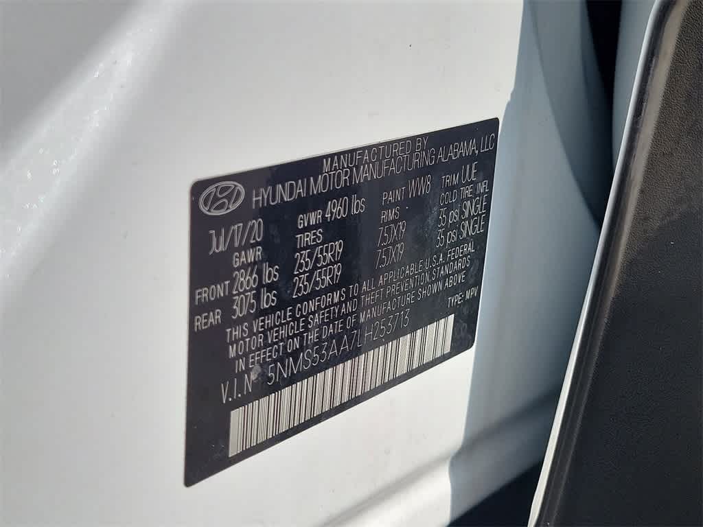 Thumbnail: 2020 Hyundai Santa Fe - 20