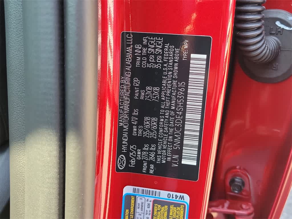 2025 Hyundai Tucson SEL Convenience 20