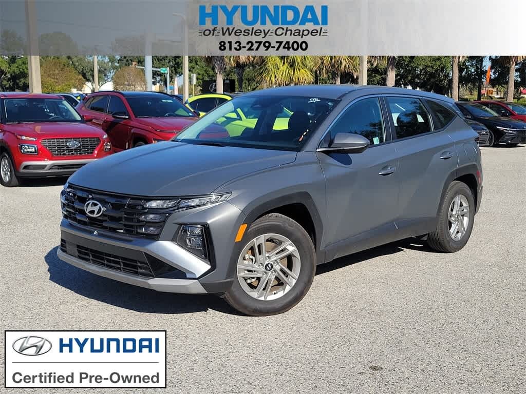 Certified 2025 Hyundai Tucson SE SUV