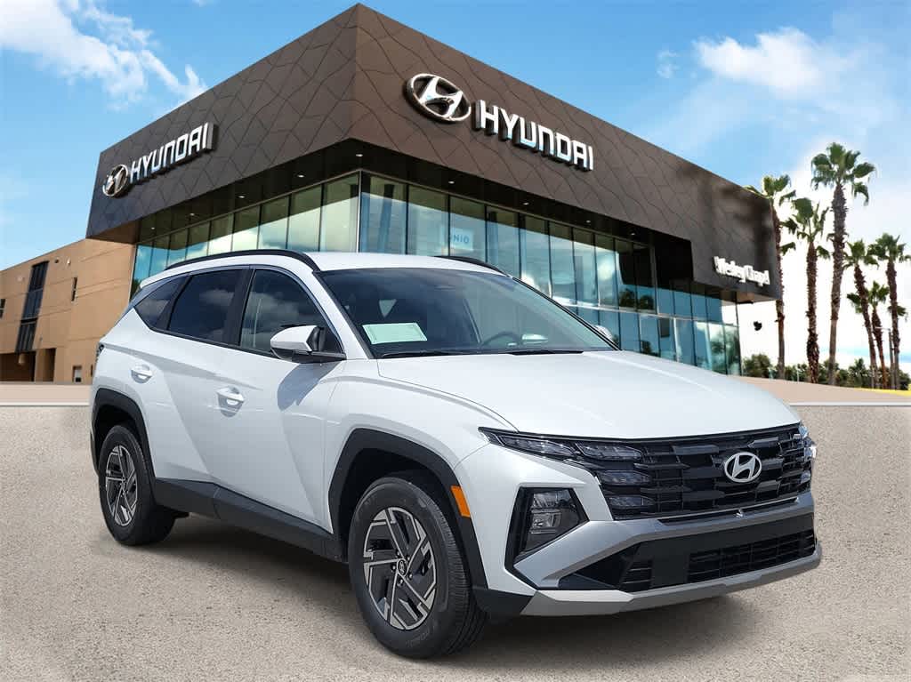 2025 Hyundai Tucson Blue 4