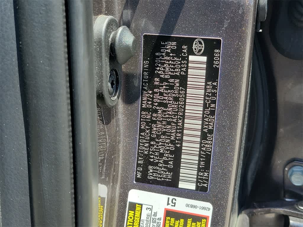 2024 Toyota Camry LE 18