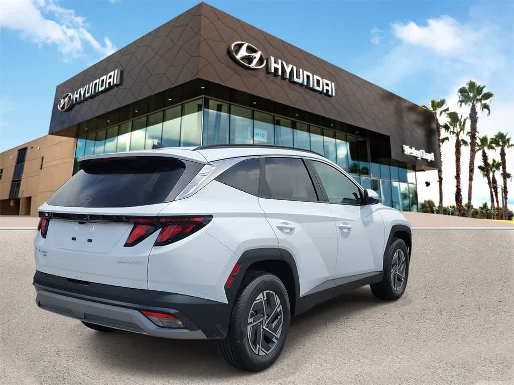 2025 Hyundai Tucson Blue 3